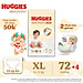 Tã quần Huggies Skin Perfect phiên bản Rồng giới hạn Mega Jumbo XL72+4 miếng với 2 vùng thấm giảm kích ứng da