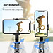 Gậy chụp hình selfie quay phim chống rung kiêm tripod đa năng 2 in 1 kèm remote bluetooth không dây hiệu HOTCASE Gimbal Stablizer L08 hỗ trợ nhiều mức thay đổi độ dài, tripod 3 chân chắc chắn, xoay 360 độ - Hàng nhập khẩu