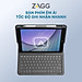 Ốp lưng kèm bàn phím ZAGG Messenger Folio 2 iPad 10.2/10.5" - 103007169 - Hàng chính hãng