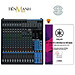 Soundcard kiêm Bàn Trộn Mixer Yamaha Interface MG16XU Compact Stereo Mixing Phòng Thu Studio Mix MG16 Hàng Chính Hãng - Kèm Móng Gẩy DreamMaker