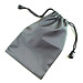 Túi rút đựng tai nghe cáp sạc 15x10 cm (Xám đen) - Hàng chính hãng
