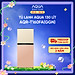 Tủ lạnh AQUA 130 lít ngăn đá trên AQR-T160FA(GGN) - Màu Be hồng - Freeship toàn quốc - Bảo hành 2 năm - Hàng chính hãng