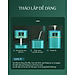 Máy Phun Sương Tạo Ẩm Không Khí Teement , Máy Xông Và Khuyếch Tán Tinh Dầu Dung Tích 1.1 Lít Với 3 Chế Độ Phun, Tích Hợp Đèn Ngủ Tự Thay Đổi Màu Sắc, Độ Ồn Thấp, Phun Liên Tục 8h Và Tự Ngắt Khi Hết Nước, Sạc Usb Tiên Lợi,  - Hàng Chính Hãng