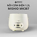 Nồi cơm điện 1.2L Mishio MK387 - Hàng chính hãng