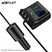 Sạc Hub ô tô Acefast 90W 4 cổng 3xUSB-A + USB-C có đèn hiển thị - B8 Hàng chính hãng Acefast