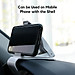 Giá đỡ điện thoại dạng kẹp hiệu Baseus Mouth Car Mount dùng trên xe hơi, ô tô cho iPhone, Samsung, Oppo, Xiaomi, Huawei, Nokia  (chế độ xoay 360 độ, cực kỳ chắn chắn, vật liệu cao cấp) - Hàng nhập khẩu