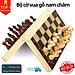 Cờ vua D Danido, bộ cờ vua nam châm bằng gỗ thông tự nhiên - Hàng chính hãng