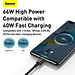 Cáp sạc nhanh Baseus Superior Series Type C 66W dùng cho Samsung, Huawei, Xiaomi, OPPO, Xiaomi,.. (6A/66W, 480Mbps, USB to Type-C, ABS+TPE, Fast Charging Data Cable )- Hàng chính hãng