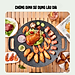 Chảo Đá Nướng Chống Dính size 33cm, chảo nướng đa năng, nướng tiệc dã ngoại chính hãng SUNCOJIA
