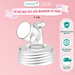 Cổ Nối Phễu Maymom Myfit Loại Cổ Rộng, Tương Thích Phễu Hút Sữa Spectra, Pumpin, Lacteck, Mini Pum, Pumpa, Silicon