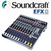 Bàn Mixer Soundcraft EFX8 – Mixer số chuyên sử dụng cho âm thanh chuyên nghiệp, sân khấu, hội trường, sự kiện, phòng hát cao cấp – 10 kênh (8 mono, 2 stereo) - 32 chế độ effect – Hàng chính hãng