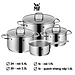 Bộ Nồi WMF INSPIRATION 4 Món Đáy Từ 3 Lớp Nguyên Khối -  1730076380