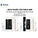 Khóa thông minh cho cửa kính Kitos KT-GL80