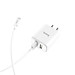 Bộ sạc 2 cổng USB Hoco C62 Micro + Tặng Đầu Bảo Vệ Đầu Cáp - Chính Hãng