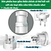 Bộ chuyển đổi ổ cắm điện du lịch đa năng 4 trong 1- Adapter chuyển đổi phích cắm quốc tế đa năng- Ổ cắm du lịch toàn cầu đa chuẩn- Bộ đổi nguồn đa năng du lịch quốc tế- Travel Universal Plug Adapter 4-in-1...Hàng nhập khẩu