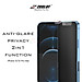 Dán màn hình cường lực Full viền chống nhìn trộm và vân tay Zeelot iP 12/12 Pro/12 Pro Max - Hàng chính hãng