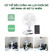 Quạt Năng Lượng Mặt Trời 12/16 inch,3 tốc độ,USB/sạc bằng năng lượng mặt trời, HÀNG CHÍNH HÃNG, BẢO HÀNH 12 THÁNG