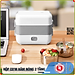Hộp cơm hâm nóng cắm điện HT SYS - BUCOOK DFH C02 - 2 Lít 2 Tầng 4 Ngăn Có Thể Nấu Và Hâm Nóng Thức Ăn, Ruột Bằng Inox 304