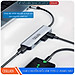 Hub Chuyển Đổi USB Type C ASWEI - 4 in 1, 5 in 1, 6 in 1, 7 in 1, 8 in 1 - HDMI, USB 3.0, PD, SD, TF, RJ45, Audio 3.5mm - Tốc Độ Cao, Hàng Chính Hãng