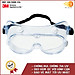 Kính bảo hộ mắt chuyên dụng chống hóa chất, bụi và chống tia UV 3M 334-40660