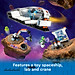 LEGO CITY 60429 Đồ chơi lắp ráp Tàu vũ trụ khám phá thiên thạch (126 chi tiết)