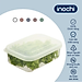 Bộ 6 hộp thực phẩm chữ nhật Hokkaido 500-750-1000-1500-2000-2500ml