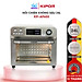 Nồi chiên không dầu KIPOR KP-AF655 - 24L - Lò nướng 2 mặt trên dưới RAPID AIR đối lưu toả nhiệt đều - Thân nồi inox 304 - Hàng chính hãng