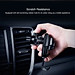Giá đỡ điện thoại ô tô khóa cảm biến tự động đóng mở cho xe hơi hiệu Baseus Gravity Car Mount  dạng kẹp thông gió cho xe hơi / ô tô - Hàng nhập khẩu