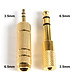 Jack âm thanh chuyển đổi 6.5mm dương sang 3.5mm âm Mạ Vàng Jack Chuyển Tín Hiệu Cổng Loa Đầu Chuyển Cổng Đầu Chuyển Đổi Giắc Cắm Âm Thanh Jack Đầu Chuyển Cho Tai Nghe Mic Đan Guitar Điện Hàng Nhập Khẩu