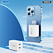 Củ sạc nhanh 40W 2 cổng Type-C Remax RP-U33 - Hàng chính hãng