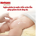 Tã quần Huggies Skin Perfect Mega Jumbo M98+4 với 2 vùng thấm giảm kích ứng da