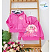 Áo khoác chống nắng có nón cho bé gái hình Labubu baby three từ 10-40kg chất da cá mịn mát
