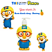Kem đánh răng Pororo nuốt được cho bé từ 3 tuổi 298gr - Hương dứa