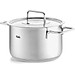 Bộ nồi Fissler Pure Collection 4 nồi 1 quánh nắp inox Hàng Chính Hãng