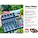 Mixer MTMAX F79Pro Hàng cao Cấp Chỉnh Equalizer 99 hiệu ứng vang DSP Nâng cấp âm thanh loa kéo, Amply cũ hay hơn giải pháp nâng cấp âm thanh hàng chính hãng