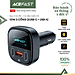Sạc ô tô Acefast 101W 3 cổng 2xUSB-C + USB-A có đèn hiển thị - B5 Hàng chính hãng Acefast