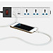 Ổ cắm đa năng USB Rạng Đông dài 3m Model: OC02.USB 3C/3M/10A