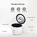 Nồi cơm điện Cuckoo 1.08L CR-0671 - Lòng nồi chống dính - Tiết kiệm điện - Hàng chính hãng Cuckoo Vina