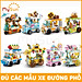 Bộ đồ chơi lắp ráp ghép mô hình xe đồ ăn thông minh cho bé MySun