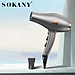 Máy sấy tóc chuyên dụng SOKANY SK-14015 công suất lớn 2400W, máy sấy chuẩn salon 2 chiều nóng lạnh giúp giảm gãy rụng tóc - HÀNG CHÍNH HÃNG