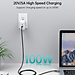 Dây Cáp Sạc Nhanh USB Type C to Type C 100W Dài 1.8M Chuyên Sạc iPhone 15, Macbook, Laptop, Smartphone CHOETECH XCC-1002-GY - Hàng Chính Hãng