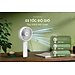 Quạt sạc mini cầm tay Sunhouse SHD7109 - Hàng chính hãng