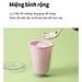 Ly nhựa 2 lớp Bubble Tea Cold Cup LocknLock HAP529 - Kèm ống hút - Dung tích 720ml