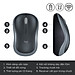 Chuột không dây Logitech B175 - đầu thu USB 2.4Ghz, pin 1 năm, nhỏ gọn, thiết kế thuận cả 2 tay, phù hợp PC/ Laptop - Hàng chính hãng