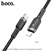 Dây Sạc Nhanh Cho Iphone PD 20w Tự Ngắt Khi Đầy Pin Hoco U117, sang xịn mịn cao cấp, hỗ trợ sạc nhanh 50% pin trong 30 phút, tự ngắt khi đầy pin an toàn bảo vệ máy - Hàng Chính Hãng