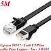 Ugreen UG50187NW101TK 5M màu Đen Cáp mạng LAN CAT 6 UTP dây dẹp - HÀNG CHÍNH HÃNG