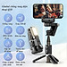 Gimbal chống rung điện thoại Q18, Gimbal điện thoại theo dõi chuyển động, Điều khiển từ xa, Gymbal chống rung - Hàng chính hãng