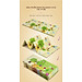 Nệm (thảm) chơi Nhà của Mẹ gấp gọn 2 mặt cho bé kích thước 180x200x1cm - họa tiết hình thú dễ thương giao ngẫu nhiên