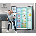 Tủ lạnh Side By Side Hisense Inverter Pro 519 Lít HS56WBG, Mặt Gương Sang Trọng, bảo hành 3 năm - HÀNG CHÍNH HÃNG