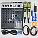DEAL HOT combo Mixer Max11 và Micro Q02 Nâng Cấp Âm Thanh, 6 kênh (4 mono, 2stereo) kết nối Bluetooth,USB - 99 hiệu ứng Hàng Chính Hãng